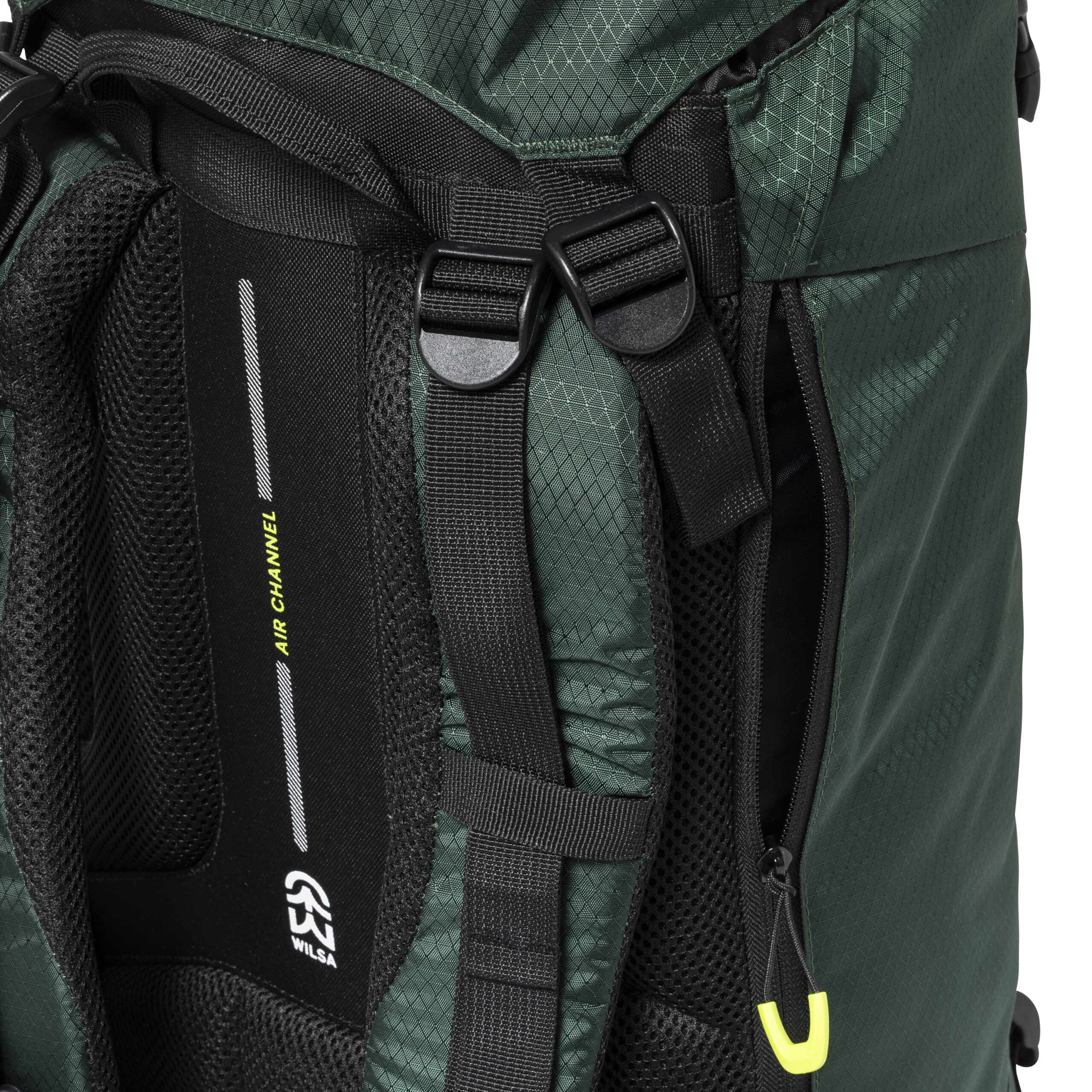 200117 (10) petit sac à dos de randonnée vert ASPEN 30 litres wilsa outdoor