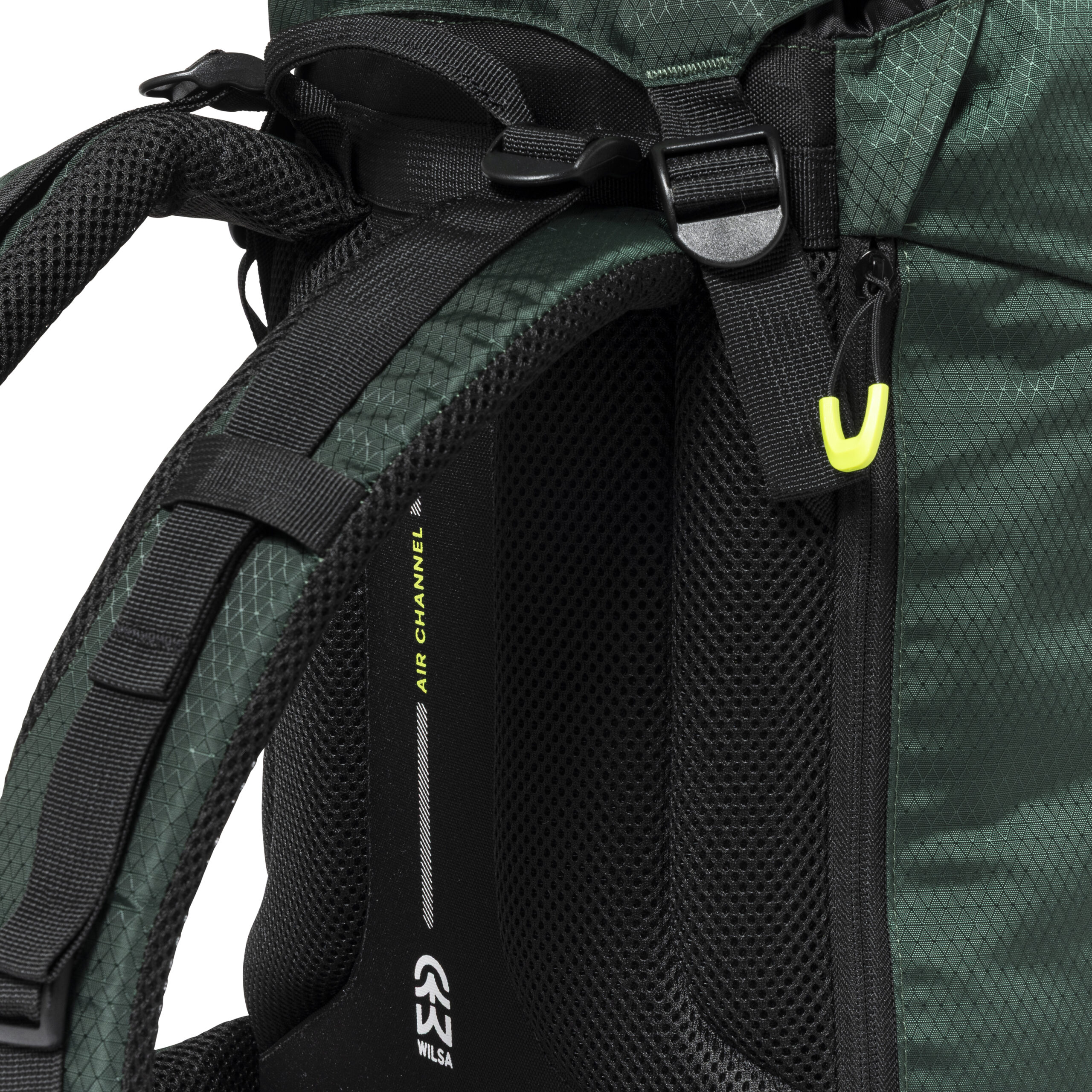 200117 (5) petit sac à dos de randonnée vert ASPEN 30 litres wilsa outdoor