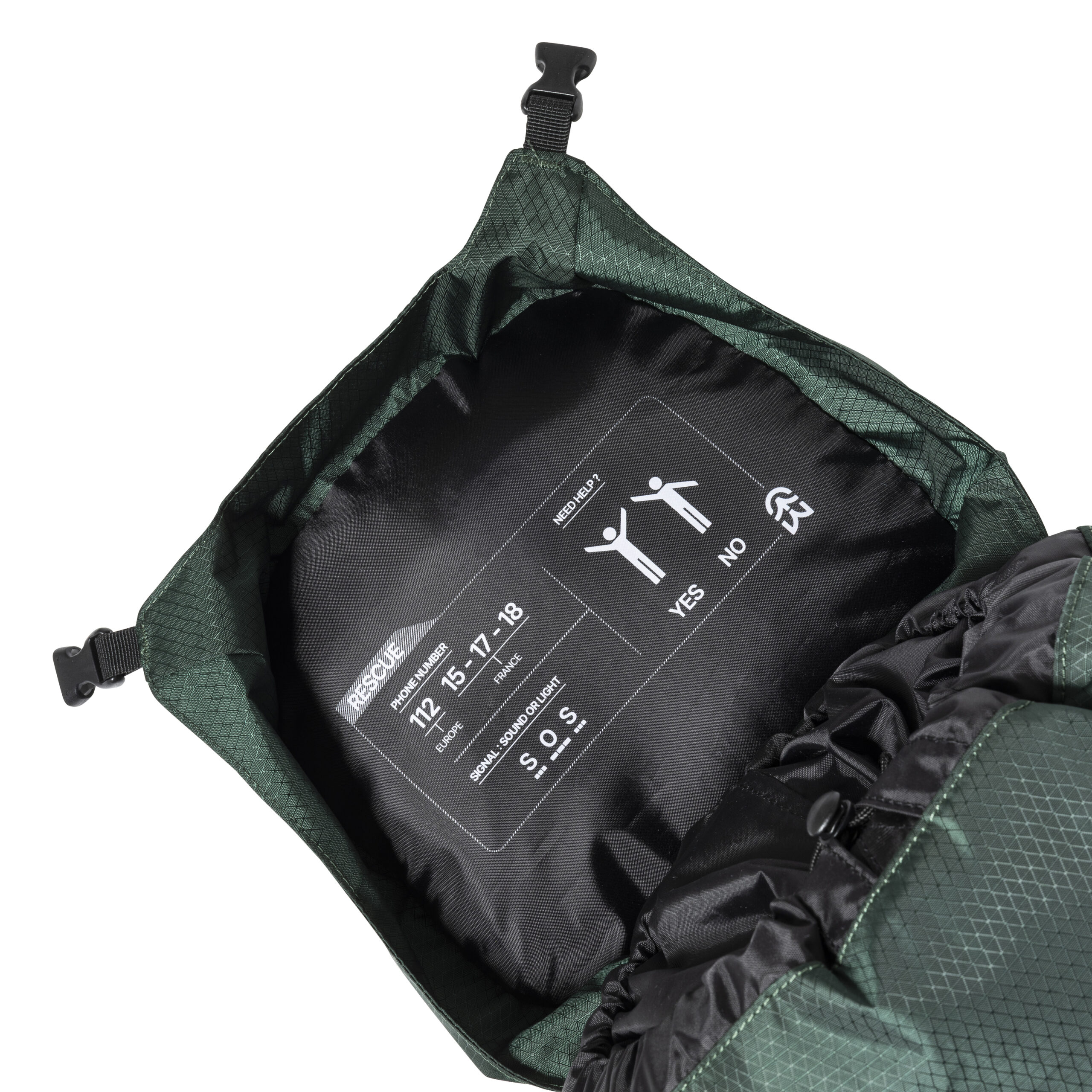 200117 (8) petit sac à dos de randonnée vert ASPEN 30 litres wilsa outdoor